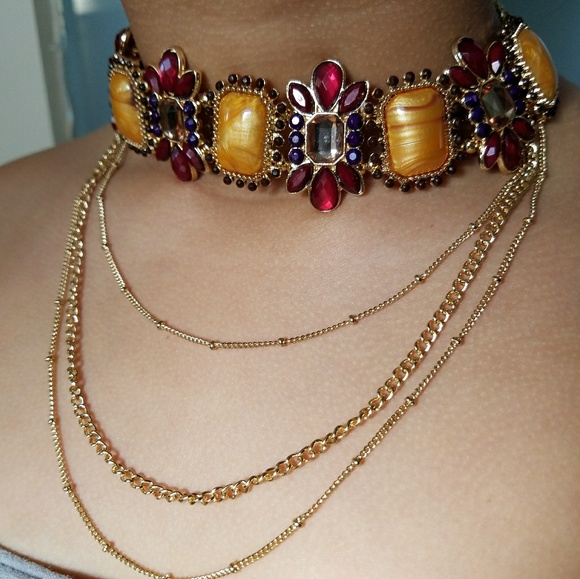 JEWELED ▪ CHOKER - Picture 2 of 5